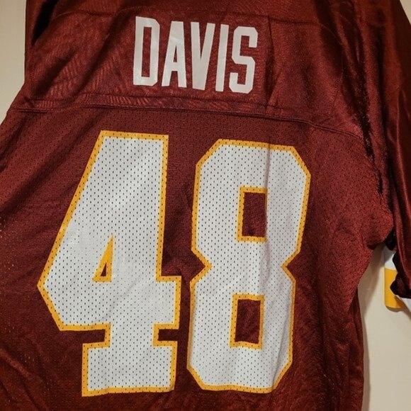 Nike Team Men's Washington Redskins Stephen Davis #48 Jersey Size XL - Picture 9 of 13